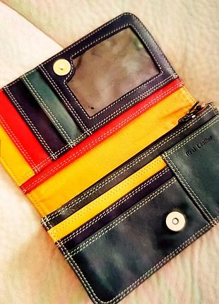 Кожаный кошелек кожа кошек