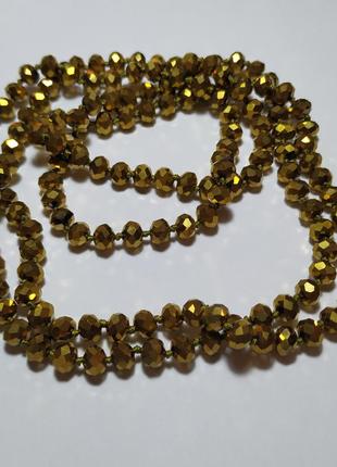 Ожерелье из хрусталя