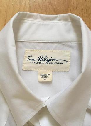 Белая рубашка true religion6 фото