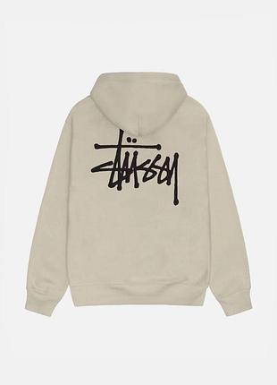 Худи stussy basic hood 4