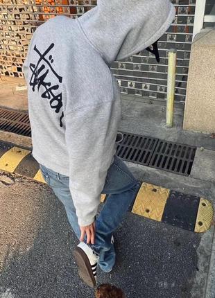 Худи stussy basic hood2 фото