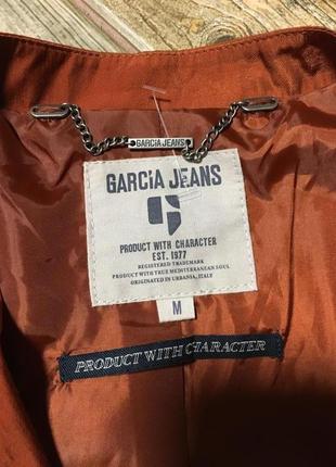 Теракотовий бомбер,куртка,вітровка garcia jeans9 фото