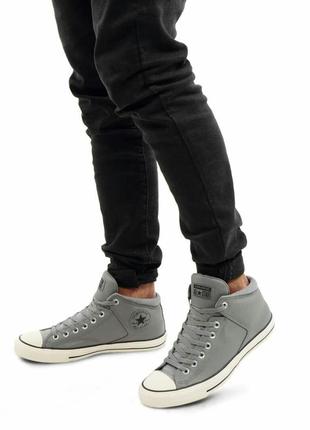 Новые мужские кеды ботинки converse chuck taylor all star high street2 фото