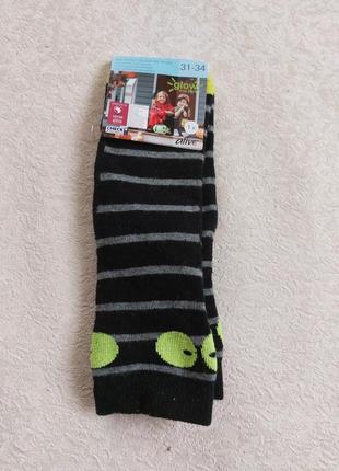 Брендовые теплые махровые носки со стоперами нижняя1 фото