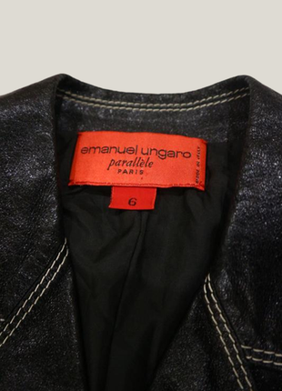 Emanuel ungaro оригинал 100% натуральная кожа4 фото