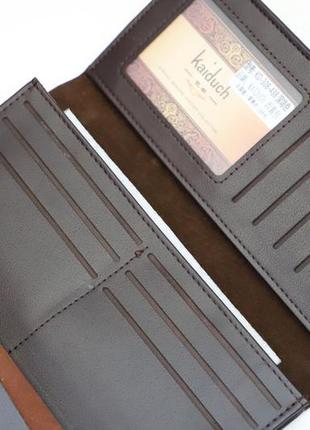 Зручний стильний гаманець портмоне кошельок3 фото