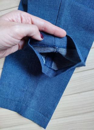 Льняные брюки штаны хлопок + лён armani jeans fadiotta ☕ 40eur/наш 44р6 фото