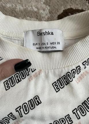 Топ свитшот bershka3 фото