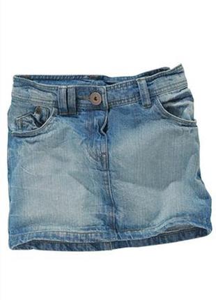 Юбка джинсовая next 7 лет