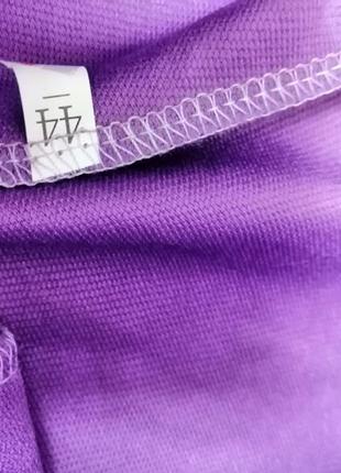 Спортивно прогулочные штаны ярко фиолетового цвета с белым ломапасом спортивно-прогулянкові штани яс2 фото