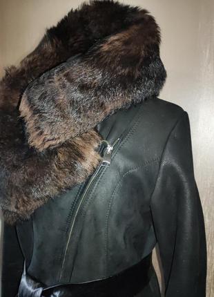 Дубленка натуральная, женская, в очень хорошем состоянии, очень дешево. 5