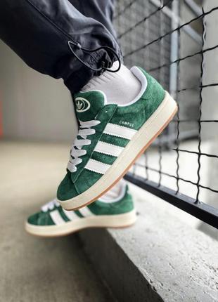 Adidas campus 00s "dark green"