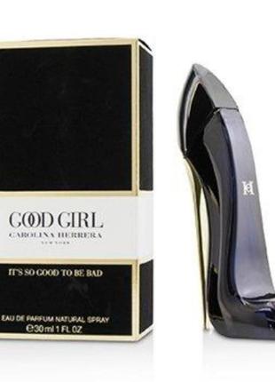 Оригинальный carolina herrera good girl 30 ml ( каролина эррера гуд герл ) парфюмированная вода