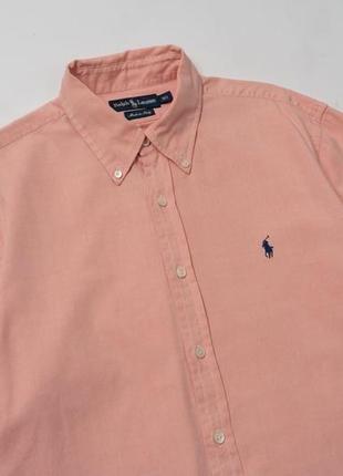 Ralph lauren vintage oxford shirt мужская рубашка3 фото