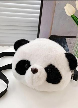 Детская подростковая сумка сумочка через плечо панда пандочка 🐼