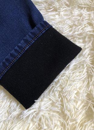 Джинсы, утепленные стильные джинсы5 фото