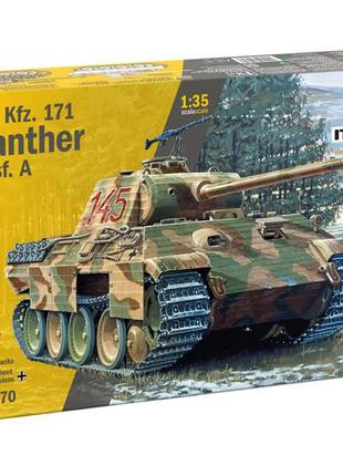 Збірна модель (1:35) танк sd.kfz.171 panther ausf. a