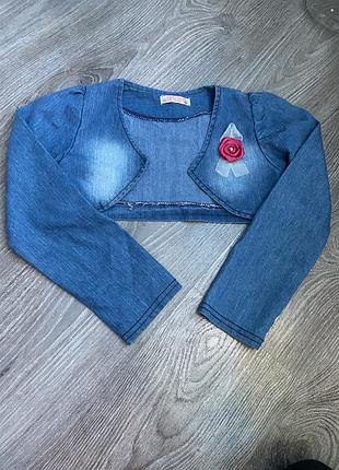 Болеро джинсова куртка