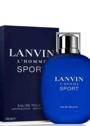 Оригінал lanvin l'homme sport 100 ml туалетна вода