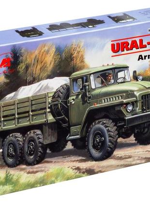 Сборная модель (1:72) армейский грузовой автомобиль урал-375д