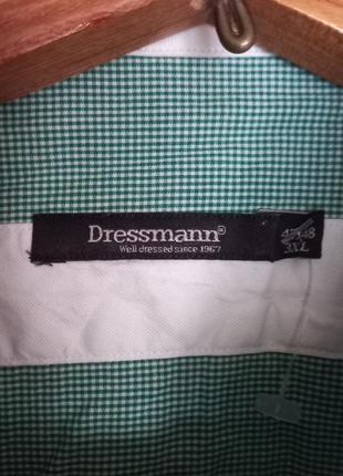 Рубашка dressmann 3xl, котон4 фото