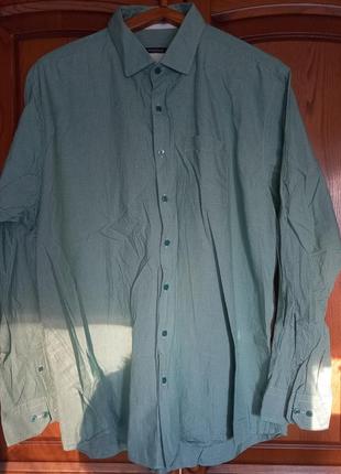 Рубашка dressmann 3xl, котон10 фото