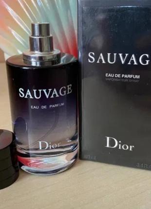 Christian dior sauvage 100ml edp чоловіча туалетна вода крістіан діор саваж чоловічі духи аромат