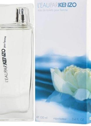 Жіноча туалетна вода kenzo l'eau kenzo pour femme (кензо пур фемм) 100 мл