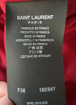 Платье saint laurent оригинал7 фото