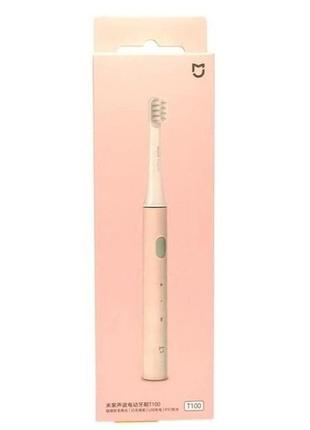 Электрическая зубная щетка mijia sonic electric toothbrush t100 ультразвуковая2 фото