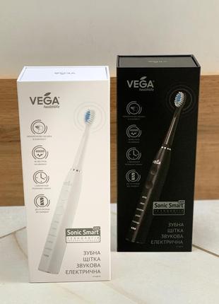 Електрична звукова зубна щітка vega vt-600 w