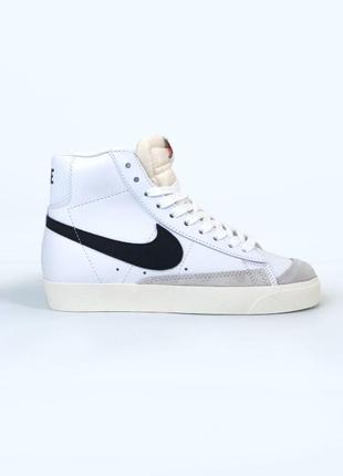 Кросівки nike blazer mid 77 vintage white black