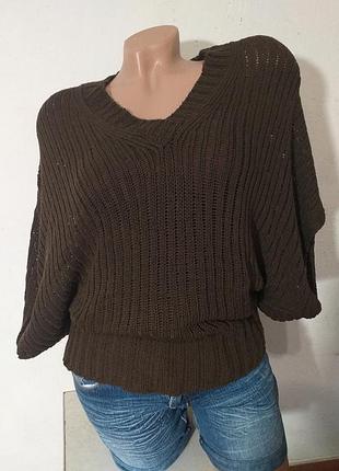 Пуловер, летучая мышь.(8658)