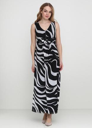 Сукня бренд m&co чорно-біла 122 фото