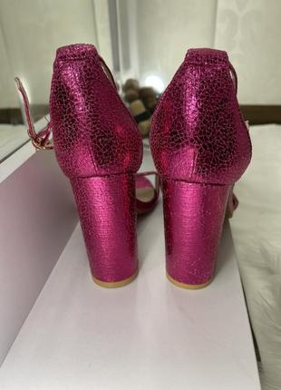 Босоножки на высоком каблуке, босоножки barbie, розовые босоножки, босоножки, босоножки на устойчивом каблуке5 фото