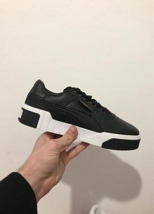 Кроссовки puma cali black распродаж3 фото