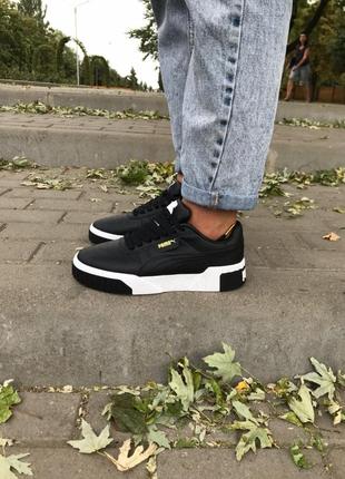 Кроссовки puma cali black распродаж