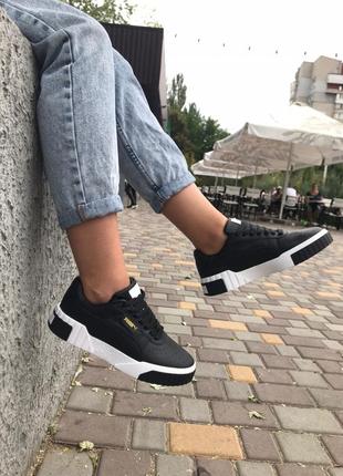 Кроссовки puma cali black распродаж8 фото