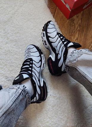Мужские кроссовки nike air max tn terrackape plus black white