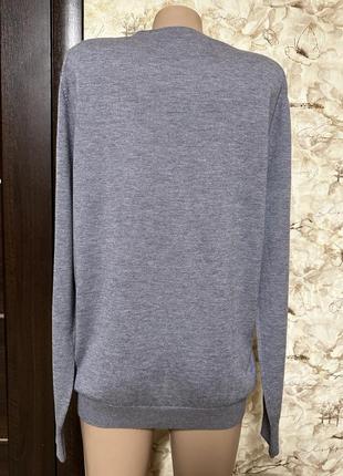 Тоненький шерстяной с шёлком пуловер olymp2 фото
