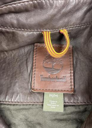 Кожанка timberland leather4 фото
