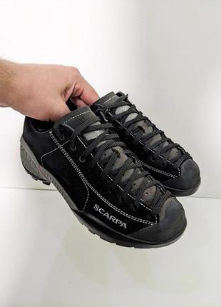 ❗️❗️❗️кроссовки трекинговые "scarpa" mojito leather black 37 р. оригинал