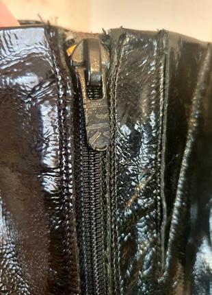 Демисезонные кожаные высокие сапоги peter kaiser.5 фото