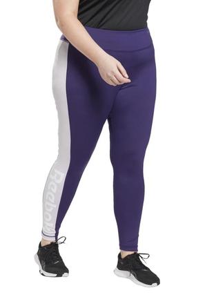 Women's legging reebok linear logo (grandes tailles)1 фото