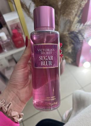 Victorias secret спрей для тела sugar blur mist