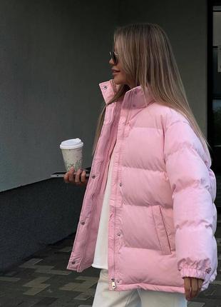 Тепла стильна жіноча куртка 🥰1 фото