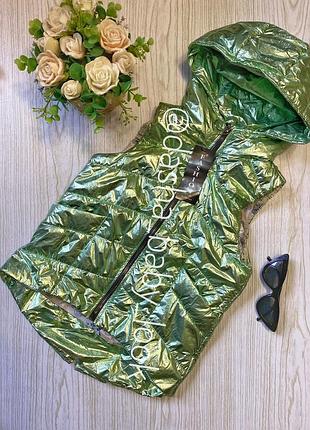 Жилетка весна с напылением весна- лето 2023 акция