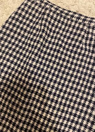 Тепла спвдниця «гусячі лапки»