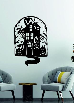 Декоративне настінне панно «замок», декор на стіну2 фото