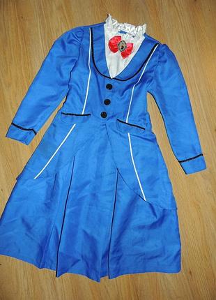 Сукня платье плаття графини 6-8р. меррі поппинс поппінс мерри карнавальное новогоднее